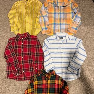 BOYS SHIRTS bundle set (size 7/8)